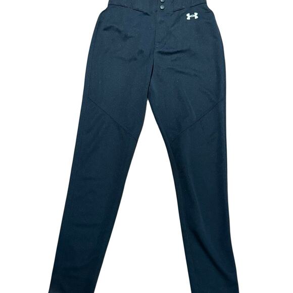 Under Armour Men’s Size Small Black Baseball Pants - Picture 1 of 7